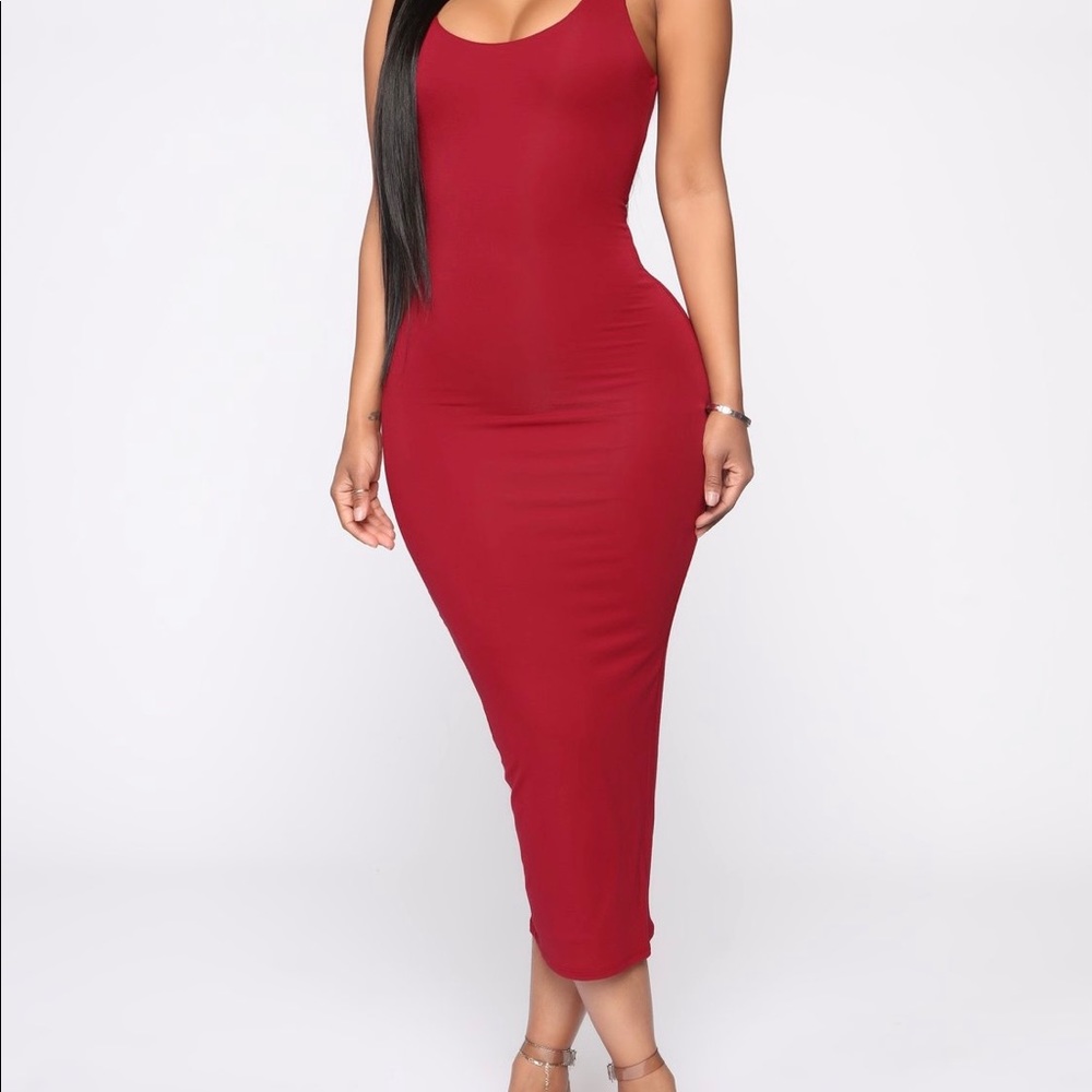 Fashion Nova midi dress
